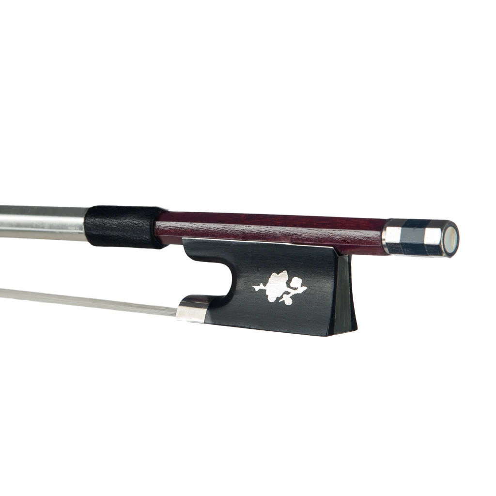NAOMI 4/4 Size Violin/Fiddle Bow Brazilwood Bow Round Stick Sheep Skin Grip White Mongolia Horsehair Durable Use
NAOMI 4/4 Size Violin/Fiddle Bow Brazilwood Bow Round Stick Sheep Skin Grip White Mongolia Horsehair Durable Use