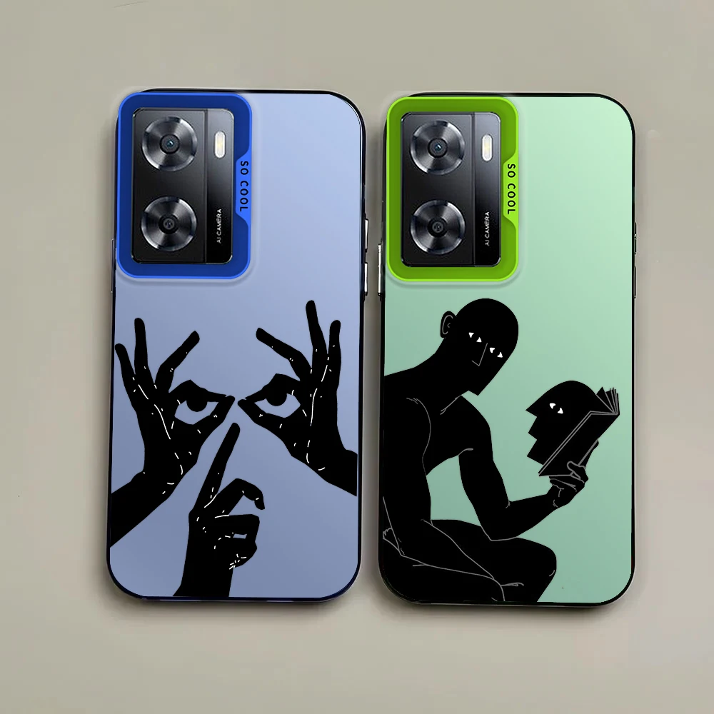 Art Black Humor For OPPO Reno A98 A78 A76 A74 A58 8T 7Z 7 6 Pro 2020 4G 5G Fashion Colorful Silver Phone Case
Art Black Humor For OPPO Reno A98 A78 A76 A74 A58 8T 7Z 7 6 Pro 2020 4G 5G Fashion Colorful Silver Phone Case