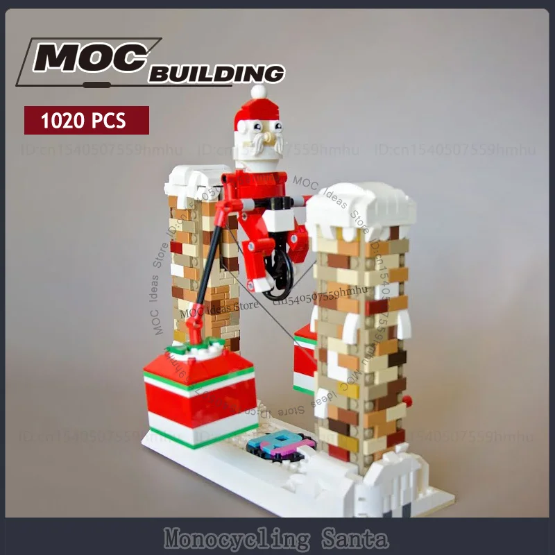 Monocycling Santa MOC Building Blocks Creative Model Machine Assembly Technology Bricks Collection Display Toys Birthday Gifts
Monocycling Santa MOC Building Blocks Creative Model Machine Assembly Technology Bricks Collection Display Toys Birthday Gifts