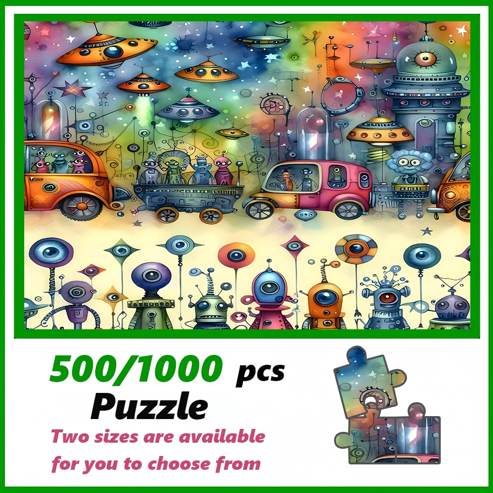 A high-quality 500/1000-piece puzzle, perfect for adults, is a fun family game that helps relieve stress and is great for birthd
A high-quality 500/1000-piece puzzle, perfect for adults, is a fun family game that helps relieve stress and is great for birthd