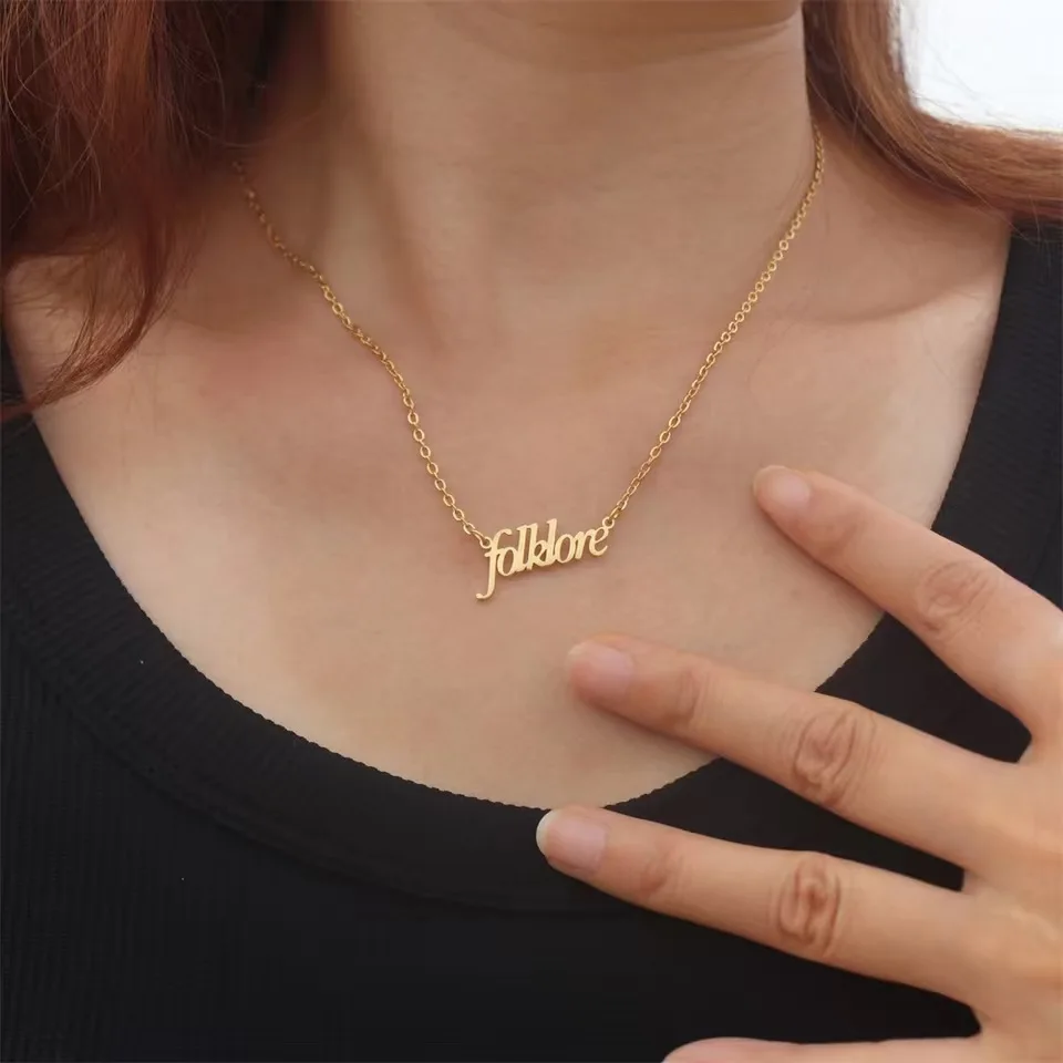 Name Personalized Jewelry Stainless Steel Choker Customized Letter Nameplate Pendant for Women Man Charm Jewelry Dropshipping
Name Personalized Jewelry Stainless Steel Choker Customized Letter Nameplate Pendant for Women Man Charm Jewelry Dropshipping