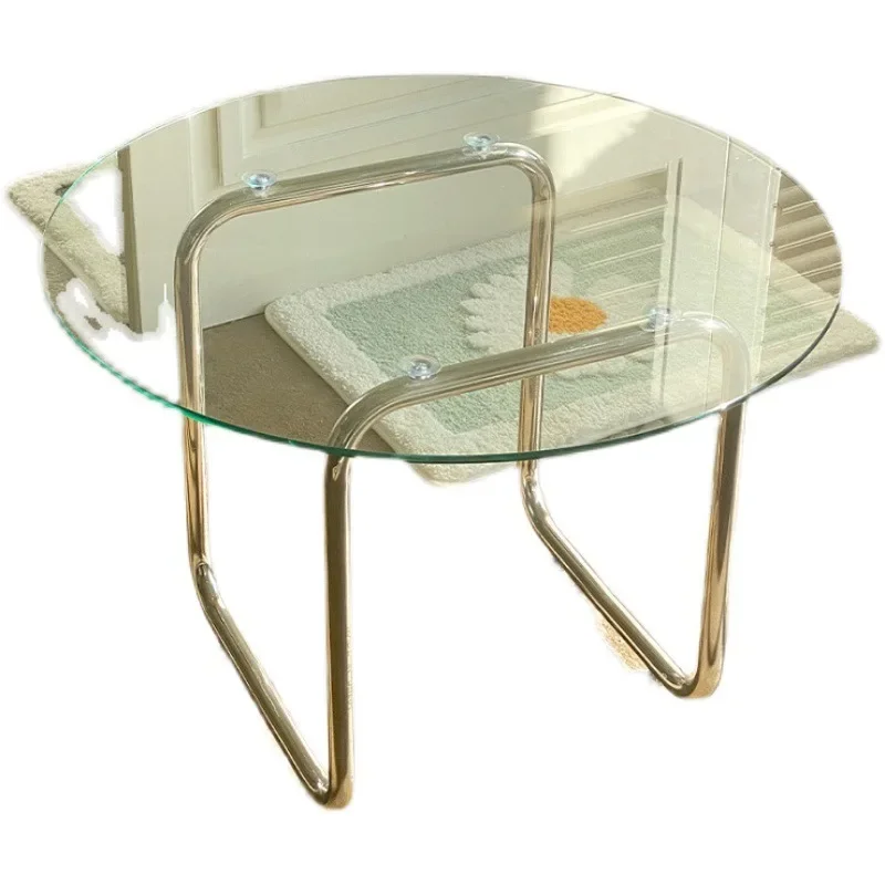 Metal small apartment round table household design
Metal small apartment round table household design