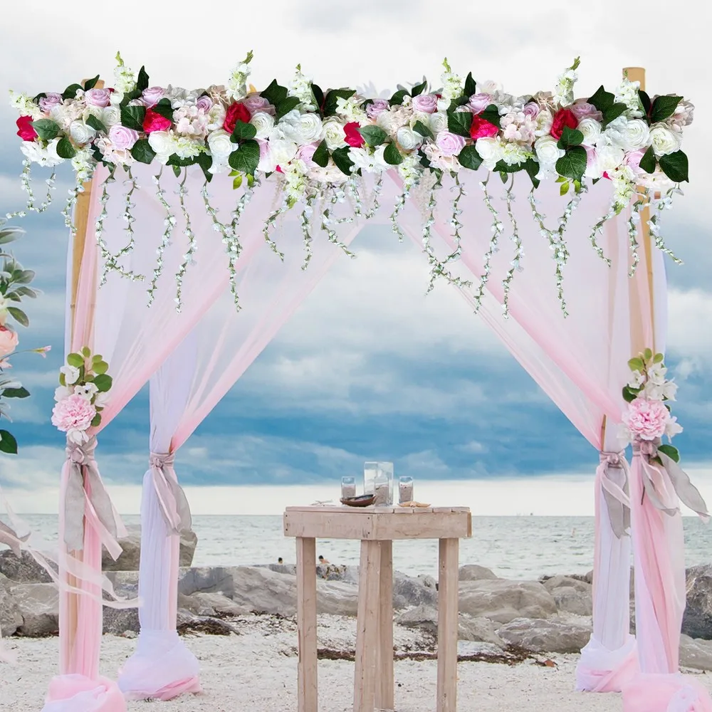 Artificial Silk Rose Flower Backdrop Wedding Row Decor Floral Wall Arrangements
Artificial Silk Rose Flower Backdrop Wedding Row Decor Floral Wall Arrangements