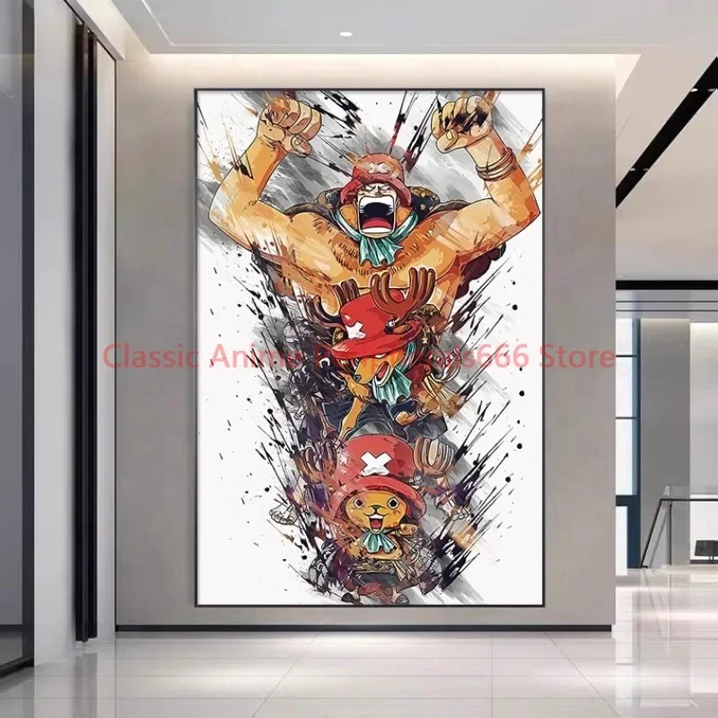 One Piece Joba Hanging Painting One Piece Luffy Japanese Anime Poster Mural Children's Room Computer Room Decoration Painting
One Piece Joba Hanging Painting One Piece Luffy Japanese Anime Poster Mural Children's Room Computer Room Decoration Painting