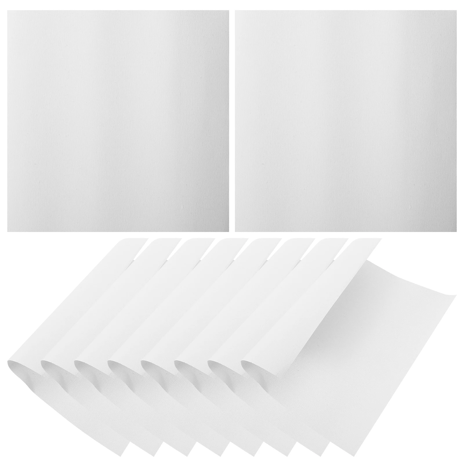 10 Pcs Oil Canvas Paint Board Sheet Blank Canvases for Painting Bulk Pure Cotton Drawing Framed Child
10 Pcs Oil Canvas Paint Board Sheet Blank Canvases for Painting Bulk Pure Cotton Drawing Framed Child