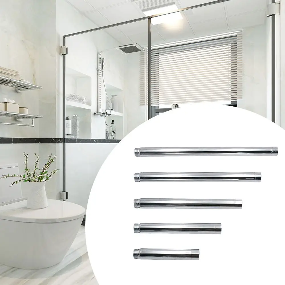 Stainless Steel Shower Head Extension Pipe Adjustable 10cm/15cm/20cm/25cm/30cm Shower Extension Tube
Stainless Steel Shower Head Extension Pipe Adjustable 10cm/15cm/20cm/25cm/30cm Shower Extension Tube