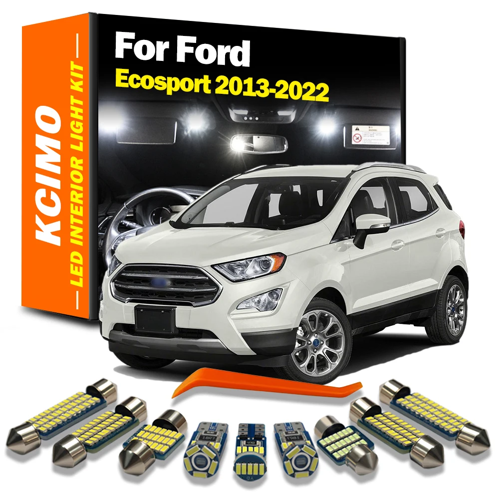13Pcs for Ford Ecosport 2013 2016 2017 2018 2019 2020 2021 2022 Led Bulb Interior Map Dome Trunk Light Kit Vanity Mirror Lamp
13Pcs for Ford Ecosport 2013 2016 2017 2018 2019 2020 2021 2022 Led Bulb Interior Map Dome Trunk Light Kit Vanity Mirror Lamp