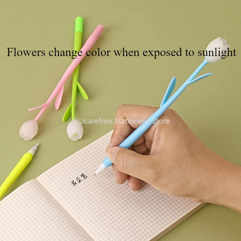 Creative Gel Pen Cute Color-changing Flower Pens School Equipment Cheap Gel Pens For School Writing Tools
Creative Gel Pen Cute Color-changing Flower Pens School Equipment Cheap Gel Pens For School Writing Tools