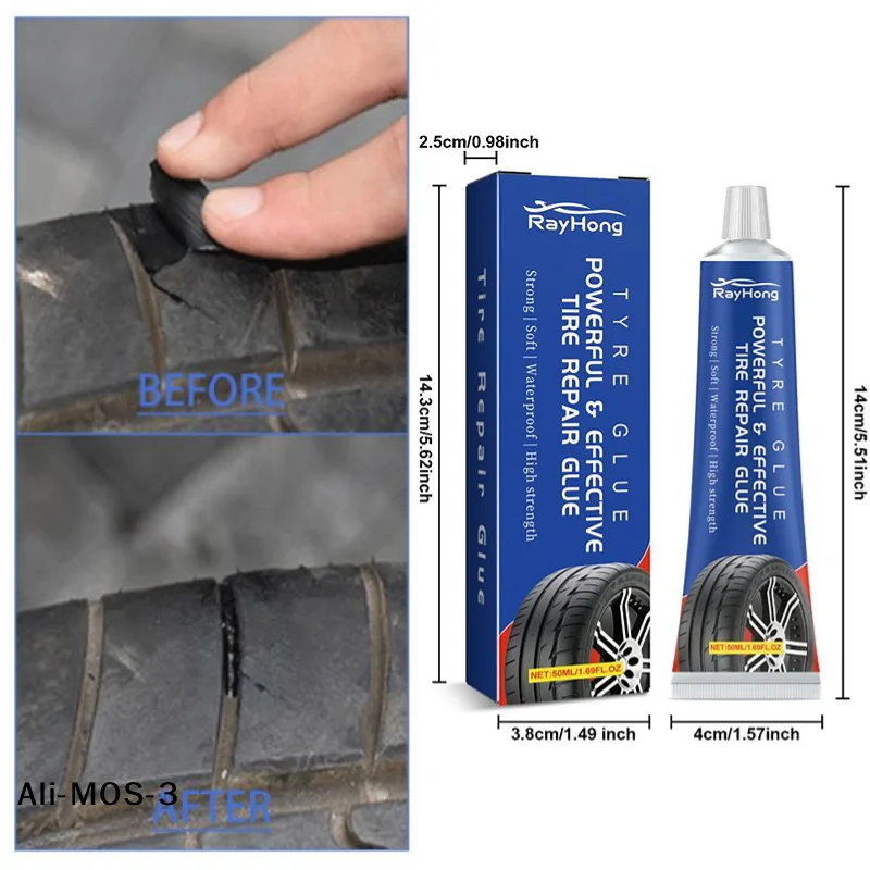 【S】Nano Tire Repair Glue for Sidewall Cracks & Scratches, Fast Sealing Adhesive for Car & Motorcycle Tires
【S】Nano Tire Repair Glue for Sidewall Cracks & Scratches, Fast Sealing Adhesive for Car & Motorcycle Tires