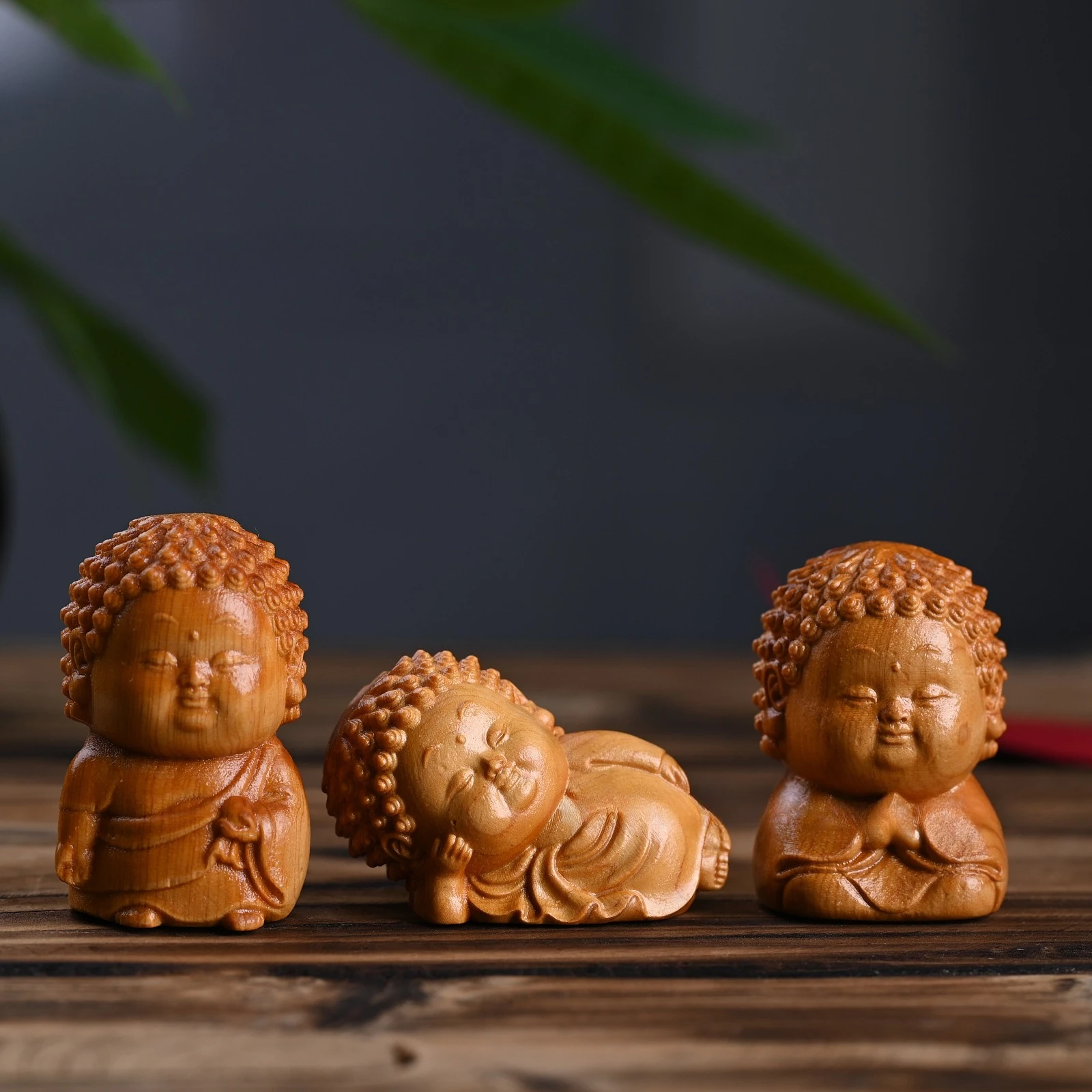 Happy Wooden Baby Buddha Statue, Carved Monk Figure for Home Decor, Desktop Ornament & Collectible Gift
Happy Wooden Baby Buddha Statue, Carved Monk Figure for Home Decor, Desktop Ornament & Collectible Gift