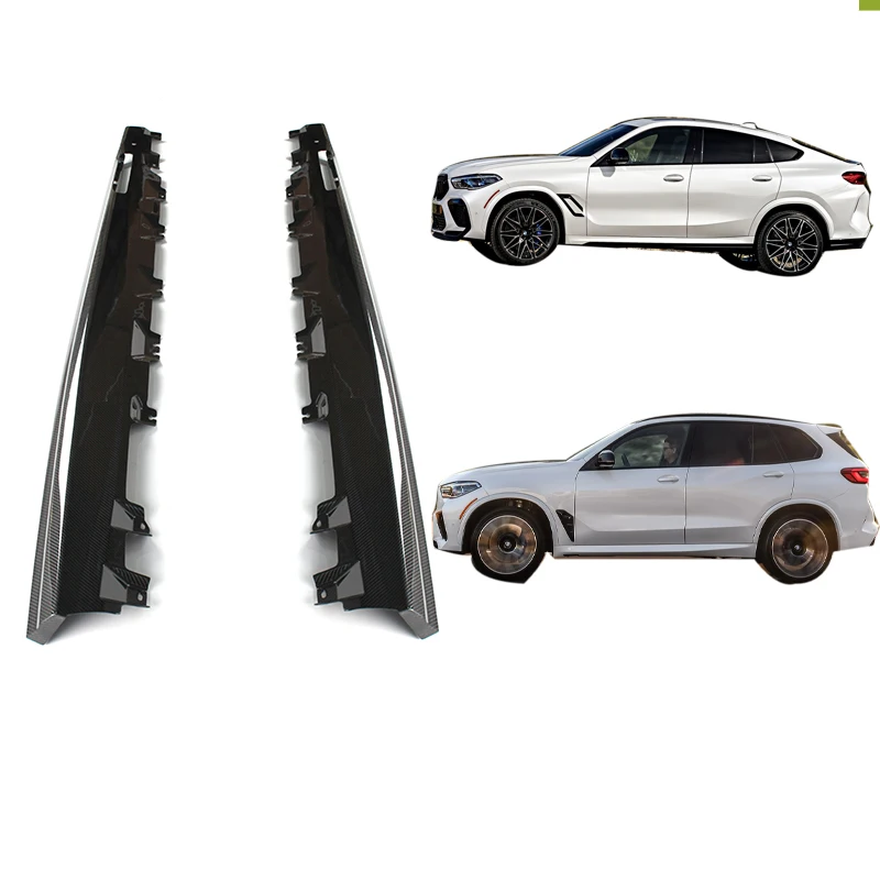 STLFX5M G05 X6 Carbon Fiber Side Skirts F95 F96 Side Lip Auto Body Parts for Car Exterior Dry Carbon for X5M F95 X6M F96 Cars
STLFX5M G05 X6 Carbon Fiber Side Skirts F95 F96 Side Lip Auto Body Parts for Car Exterior Dry Carbon for X5M F95 X6M F96 Cars