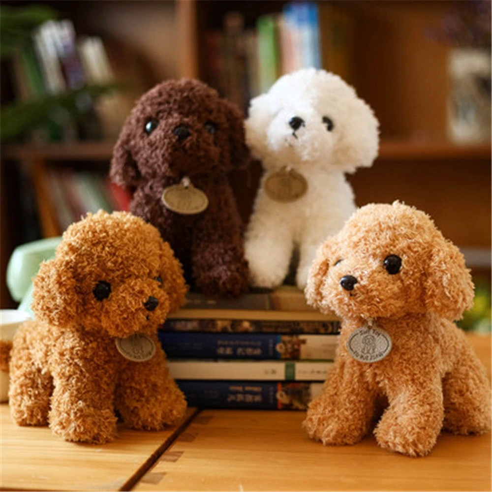 20CM Cute Teddy Dog Plush Toy Curly Dog Doll With Hanging Tag Simulation Dog To Send Children's Birthday Gift
20CM Cute Teddy Dog Plush Toy Curly Dog Doll With Hanging Tag Simulation Dog To Send Children's Birthday Gift