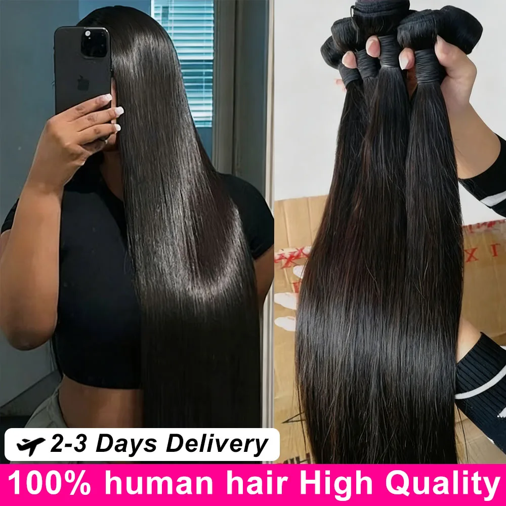 12A Bone Straight Human Hair Bundles 30 40 Inch 100% Brazilian Unprocessed Raw Hair Bundles 3 4 Pcs Human Hair Weave Extensions
12A Bone Straight Human Hair Bundles 30 40 Inch 100% Brazilian Unprocessed Raw Hair Bundles 3 4 Pcs Human Hair Weave Extensions
