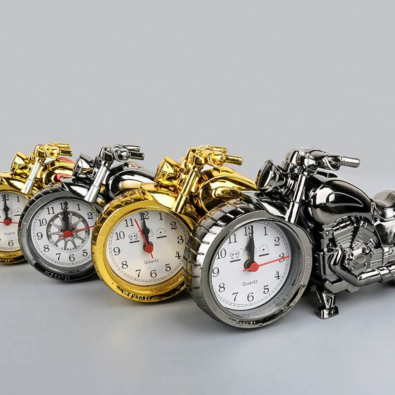 Motorcycle Model Alarm Creative Vintage Locomotive Bicycle Clock Desktop Decorative Tabletop Cycle-desk Decor Children's Gift
Motorcycle Model Alarm Creative Vintage Locomotive Bicycle Clock Desktop Decorative Tabletop Cycle-desk Decor Children's Gift