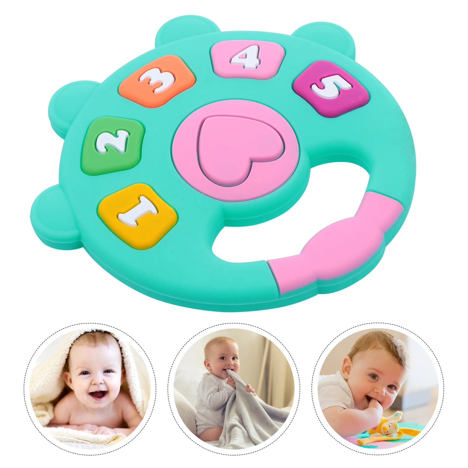 1Pcs Baby Durable Silicone Molar Teether Creative Soothing Soft Colorful Infant Grinding Chewing Baby Teether Molar Toy
1Pcs Baby Durable Silicone Molar Teether Creative Soothing Soft Colorful Infant Grinding Chewing Baby Teether Molar Toy