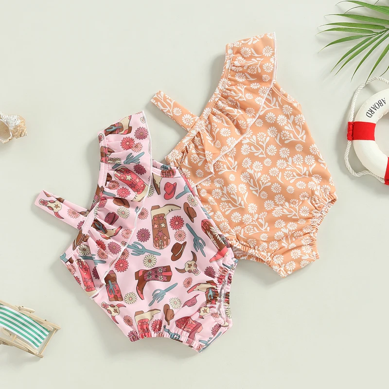 0-3Y Baby Girls Swimwear Bikini Oblique Shoulder Ruffle Floral Bathing Suits Kids Beachwear Swimsuits
0-3Y Baby Girls Swimwear Bikini Oblique Shoulder Ruffle Floral Bathing Suits Kids Beachwear Swimsuits