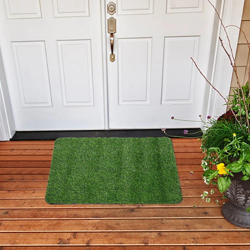 2Pcs Artificial Grass Door Mat Realistic Fake Grass Rug for Entryway Outdoor Indoor Use Washable Dog Potty Training Turf Mat
2Pcs Artificial Grass Door Mat Realistic Fake Grass Rug for Entryway Outdoor Indoor Use Washable Dog Potty Training Turf Mat