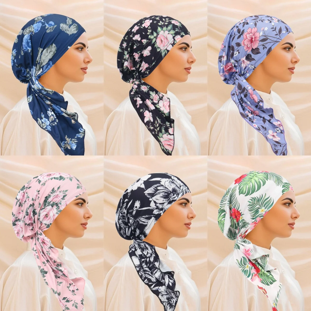 Fashion Printed Muslim Women Soft Turban Hat Headbands Pre-Tied Head Scarf Ladiess Chemo Cap Inner Hijabs Hair Accessories
Fashion Printed Muslim Women Soft Turban Hat Headbands Pre-Tied Head Scarf Ladiess Chemo Cap Inner Hijabs Hair Accessories