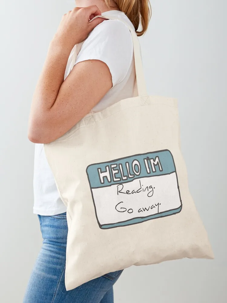 Hello I'm Reading Tote Bag Handbags women Beach bag Big bag women
Hello I'm Reading Tote Bag Handbags women Beach bag Big bag women