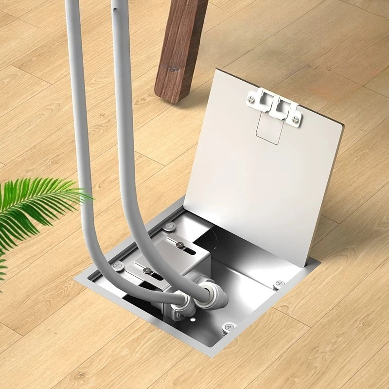 Flat hidden floor socket water purifier floor plug tea room living room 2 minutes 3 minutes nlet and drain joint bottom box
Flat hidden floor socket water purifier floor plug tea room living room 2 minutes 3 minutes nlet and drain joint bottom box