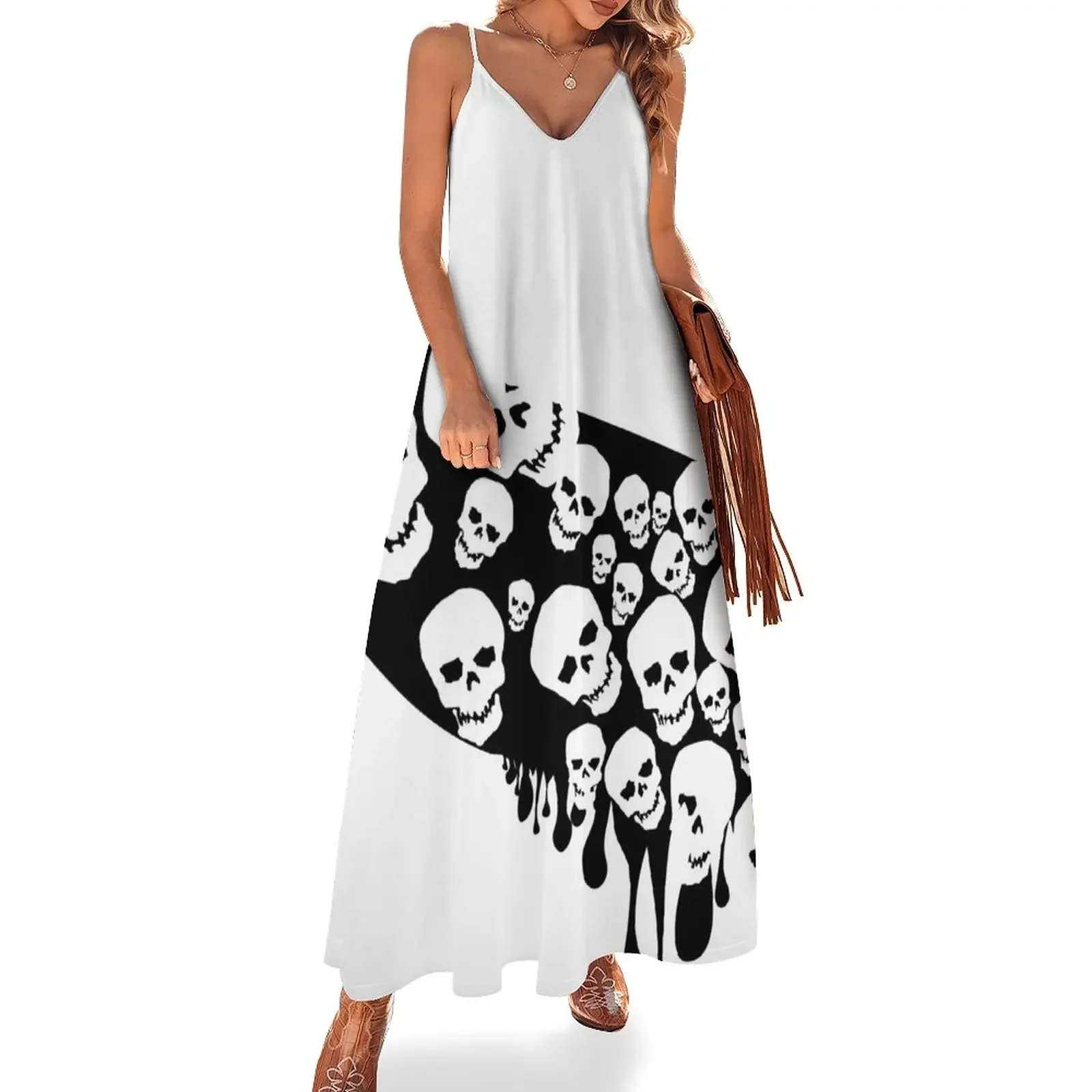 ghost haunting Sleeveless Dress ceremony dresses cocktail dresses Women's summer dresses
ghost haunting Sleeveless Dress ceremony dresses cocktail dresses Women's summer dresses