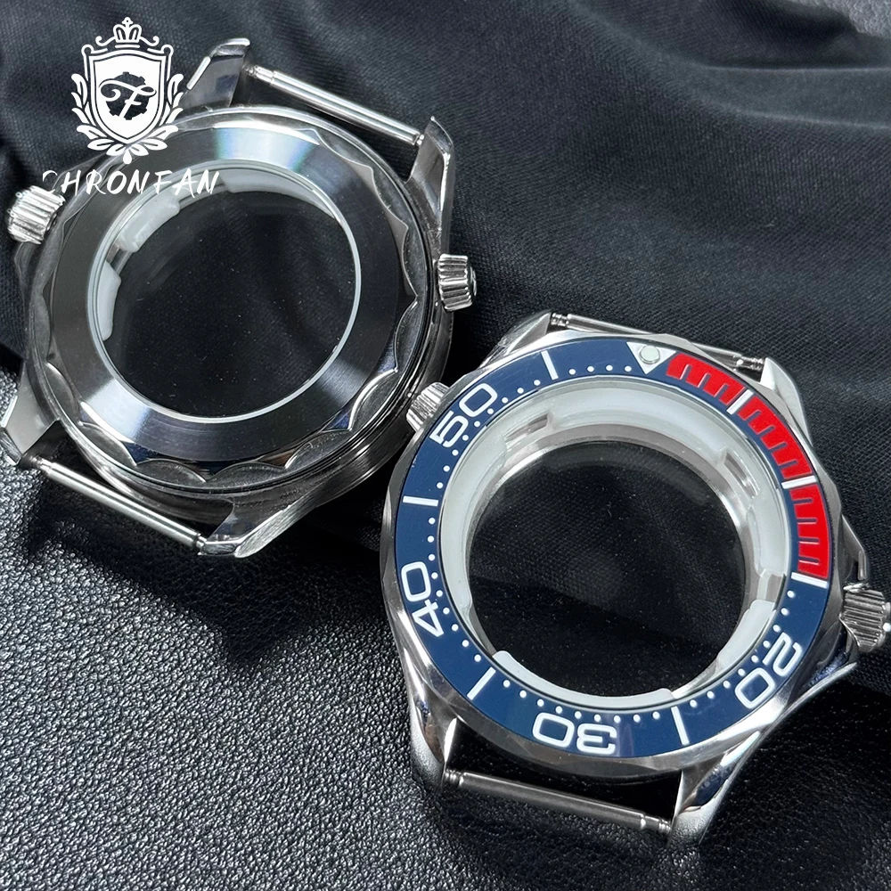 41mm stainless steel watch case fit for Seamaster transparent back watch repair accessories for ST1612 Miyota8215 movement
41mm stainless steel watch case fit for Seamaster transparent back watch repair accessories for ST1612 Miyota8215 movement