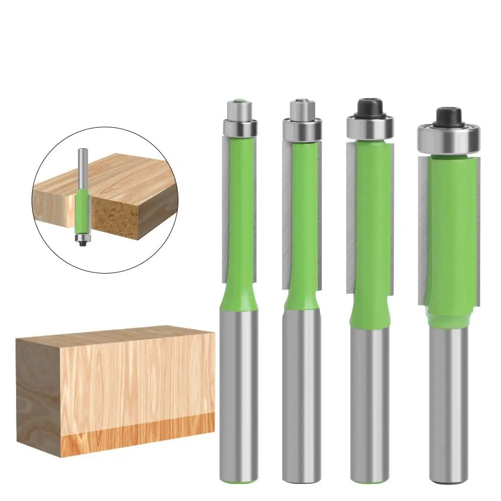 Фреза для обрезки подшипника с хвостовиком 8 мм — фреза для деревообработки с двойной флейтой и твердосплавным наконечником для обрезки заподлицо и долбежей
Фреза для обрезки подшипника с хвостовиком 8 мм — фреза для деревообработки с двойной флейтой и твердосплавным наконечником для обрезки заподлицо и долбежей