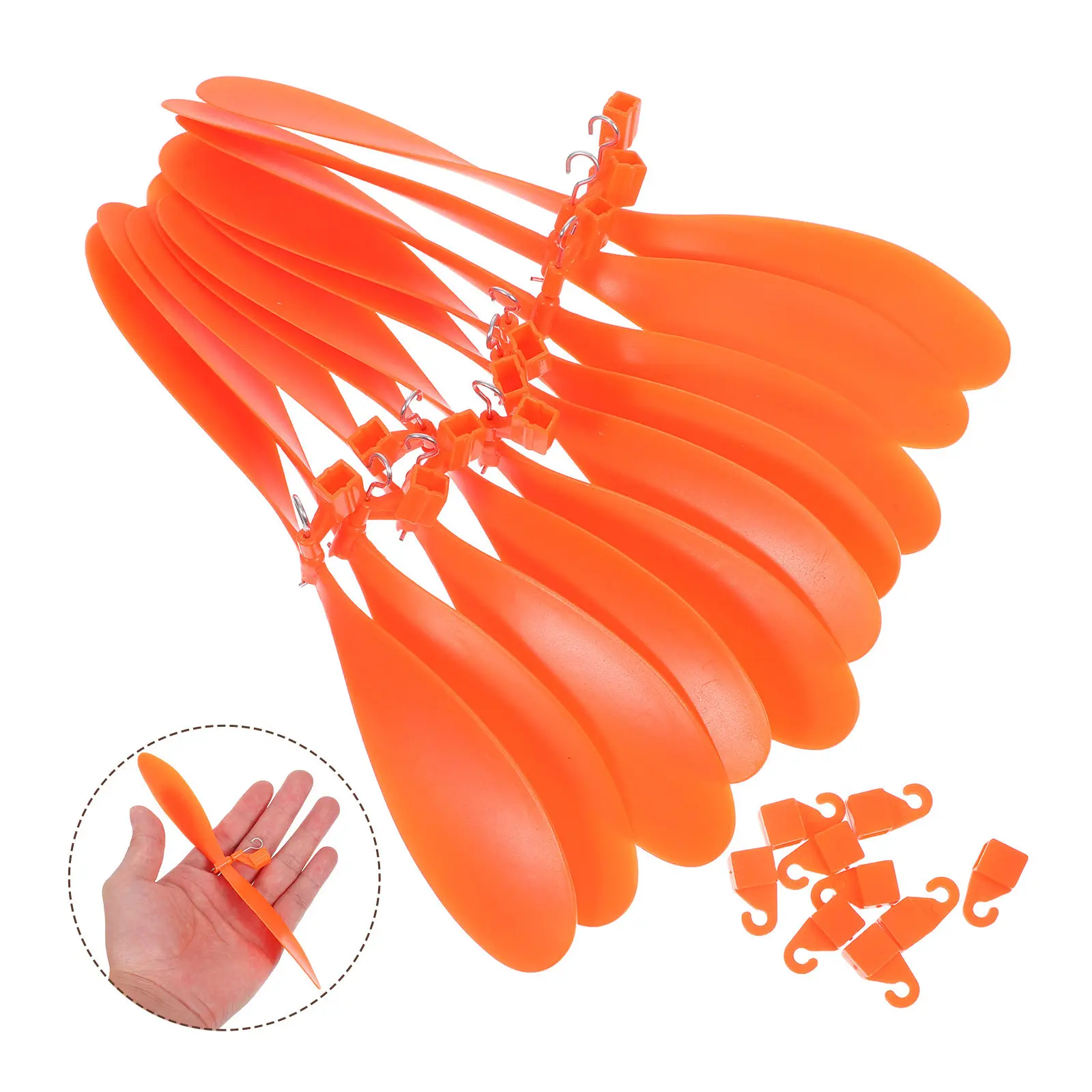 10Pcs Aircraft Power Components Rubber Band Propeller Blades for Science Education DIY Compatible Glider Tiger
10Pcs Aircraft Power Components Rubber Band Propeller Blades for Science Education DIY Compatible Glider Tiger