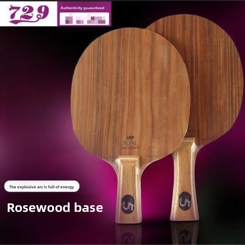 729 Ping Pong Bottom Plate Rose 5 Rose 7 Seven Professional Grade Pure Wood Fast Attack Paddle Sticky Set
729 Ping Pong Bottom Plate Rose 5 Rose 7 Seven Professional Grade Pure Wood Fast Attack Paddle Sticky Set