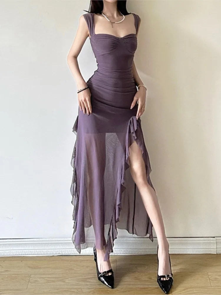 Summer Vestidos Spaghetti Strap Bodycon Dress Package Hip Slim Sexy Vestido Holiday Party Prom Silt Solid Color Banquet Beach
Summer Vestidos Spaghetti Strap Bodycon Dress Package Hip Slim Sexy Vestido Holiday Party Prom Silt Solid Color Banquet Beach