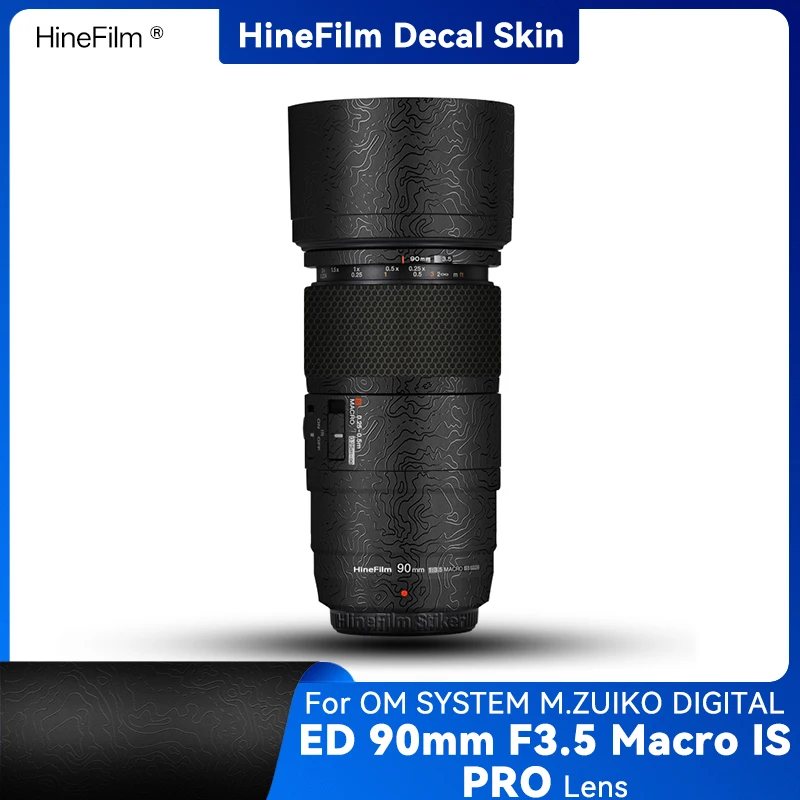 Hinefilm Skin for OM SYSTEM 90mm F3.5 Macro IS PRO Lens Decal Skin for Olympus 90 F3.5 Lens Sticker 90 3.5 Wrap Cover 90F3.5
Hinefilm Skin for OM SYSTEM 90mm F3.5 Macro IS PRO Lens Decal Skin for Olympus 90 F3.5 Lens Sticker 90 3.5 Wrap Cover 90F3.5