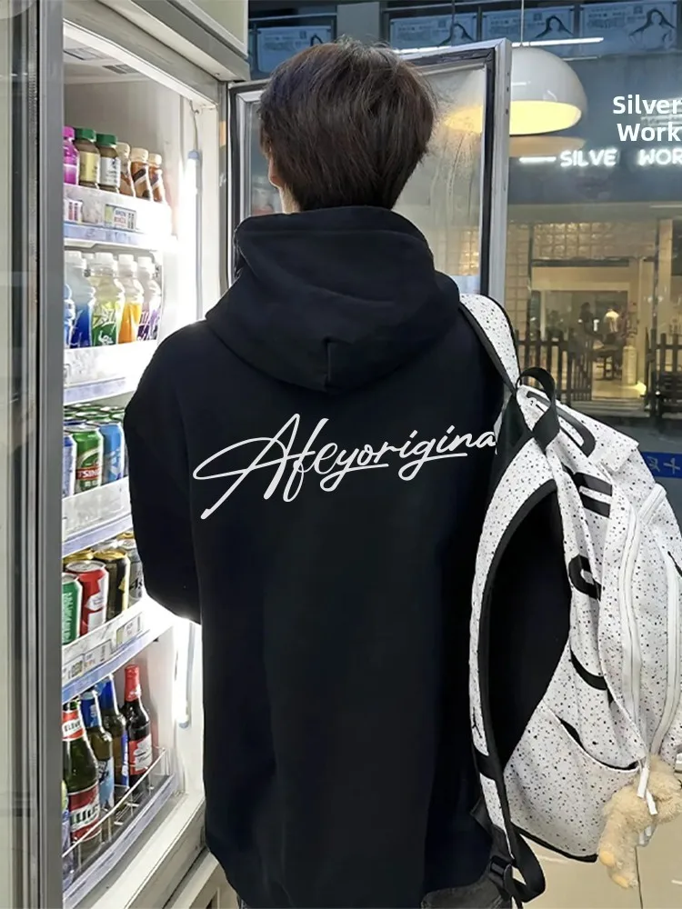 American Sle Heavyweight Bla Hoodie Men's Autumn Winter High Street Print Jaet Trendy Brand Advanced Relationip Coupl...
American Sle Heavyweight Bla Hoodie Men's Autumn Winter High Street Print Jaet Trendy Brand Advanced Relationip Coupl...