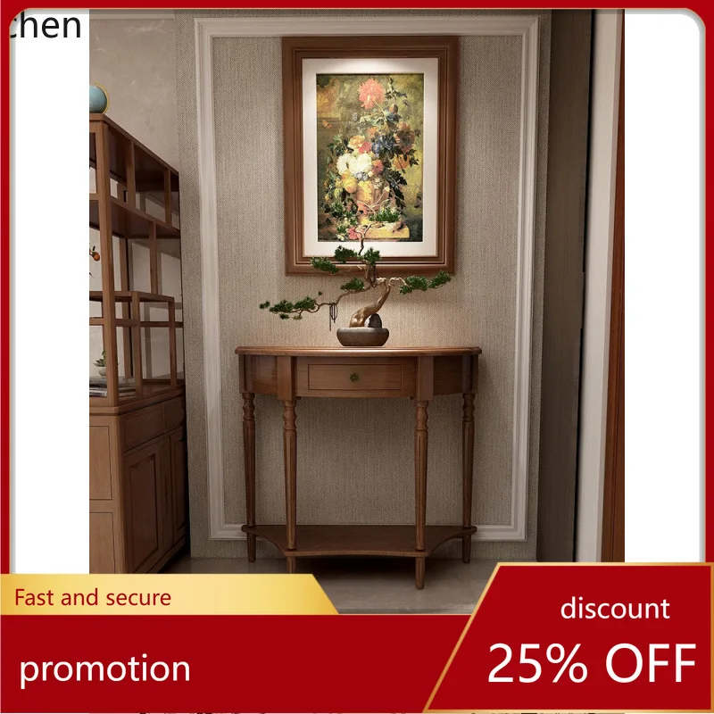 ZMLEntryway Table Wall-Mounted Light Table Side Narrow Modern Entrance Living Room Decorative Wall Cabinet Offering Table 
ZMLEntryway Table Wall-Mounted Light Table Side Narrow Modern Entrance Living Room Decorative Wall Cabinet Offering Table