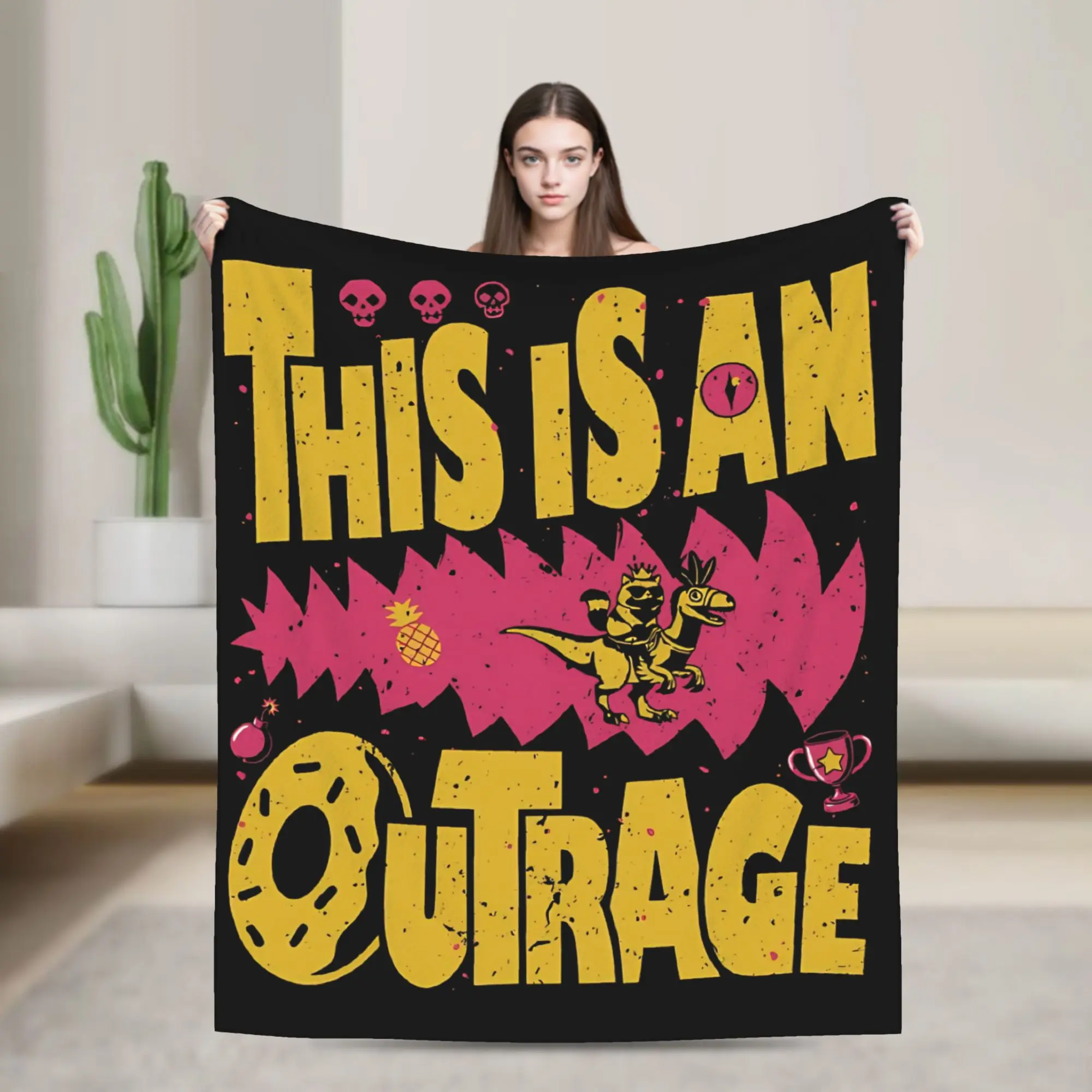 This Is An Outrage Blanket Dungeon Crawler Carl Flannel Throw Blankets Summer Air Conditioning Ultra-Soft Warm Bedspreads,
This Is An Outrage Blanket Dungeon Crawler Carl Flannel Throw Blankets Summer Air Conditioning Ultra-Soft Warm Bedspreads,