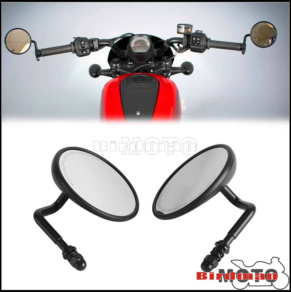 Motorcycle Rear View Mirrors For Harley Sportster S 1250 Nightster 975 RH975 RH 975 Glass Mirror Handlebar Rearview Accessories
Motorcycle Rear View Mirrors For Harley Sportster S 1250 Nightster 975 RH975 RH 975 Glass Mirror Handlebar Rearview Accessories