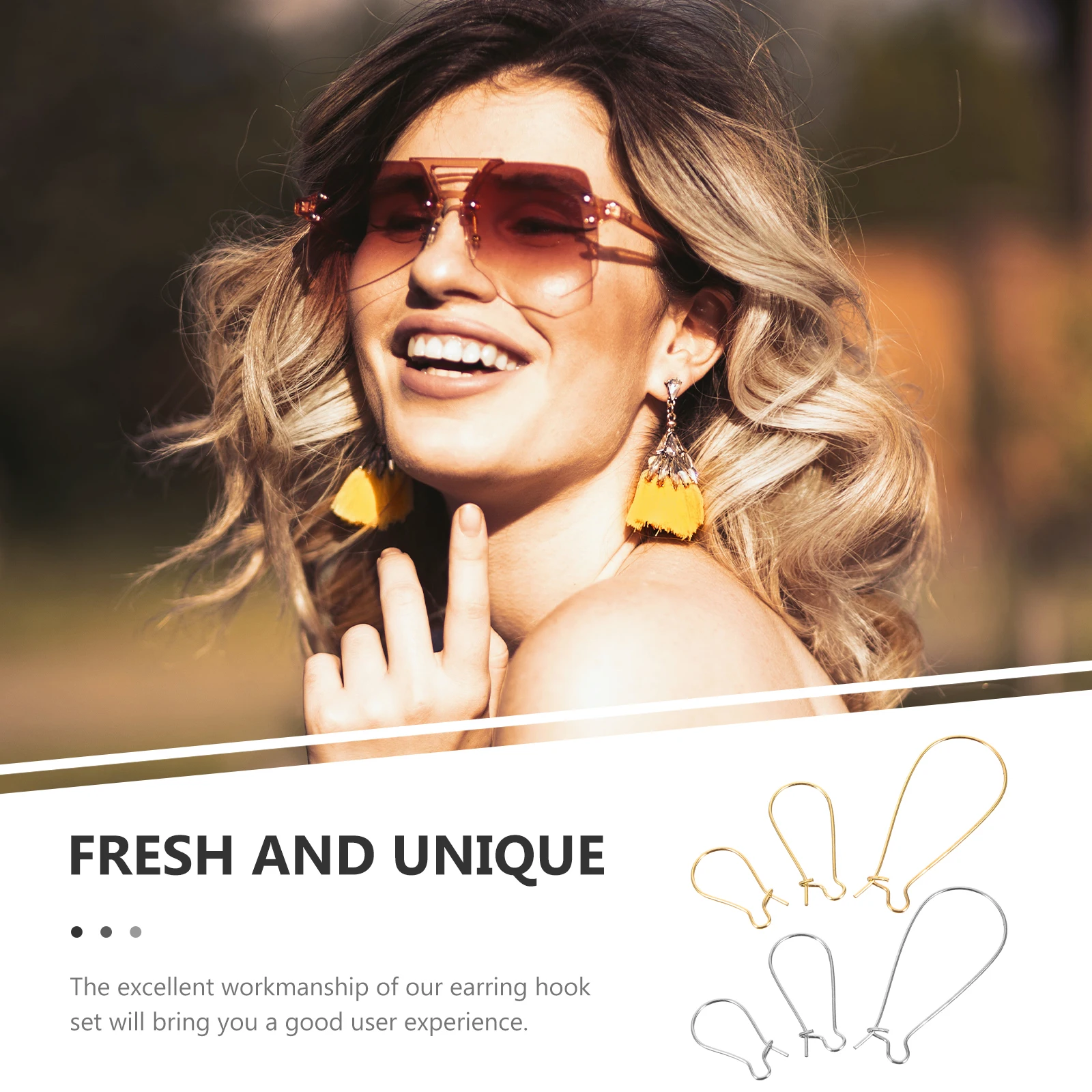 300pcs Earring Hooks French Ear Wire Jewelry Making Supplies Kit Water Drop Findings Metal Light Compact Design 
300pcs Earring Hooks French Ear Wire Jewelry Making Supplies Kit Water Drop Findings Metal Light Compact Design