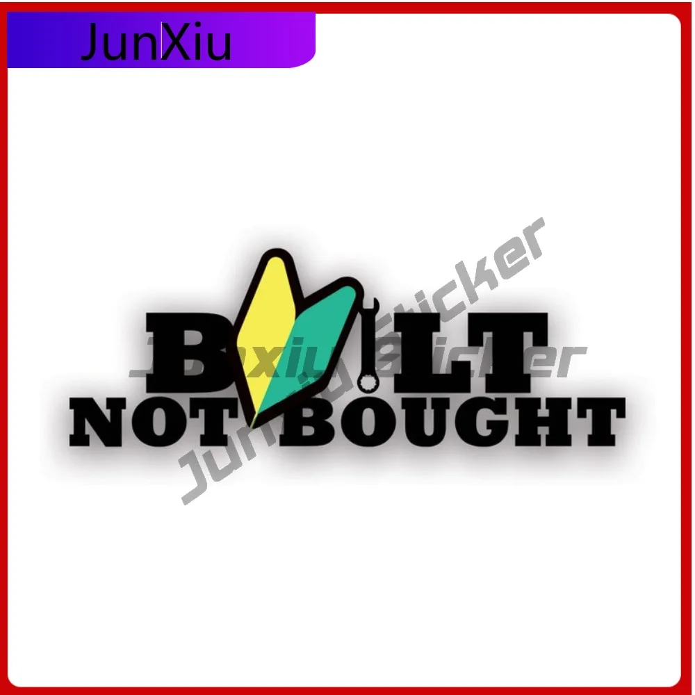 Built Not Bought Fade Resistant Waterproof Anime Style For Motorcycle Rear Windshield Helmet No Residue Self Adhesive Decoration
Built Not Bought Fade Resistant Waterproof Anime Style For Motorcycle Rear Windshield Helmet No Residue Self Adhesive Decoration