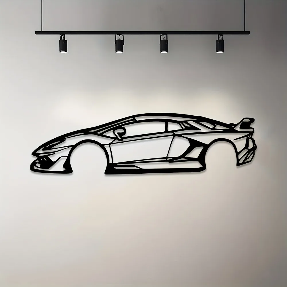 Sports Car Wall Decoration: Hot Border Metal Line with Premium Iron Ornaments
Sports Car Wall Decoration: Hot Border Metal Line with Premium Iron Ornaments