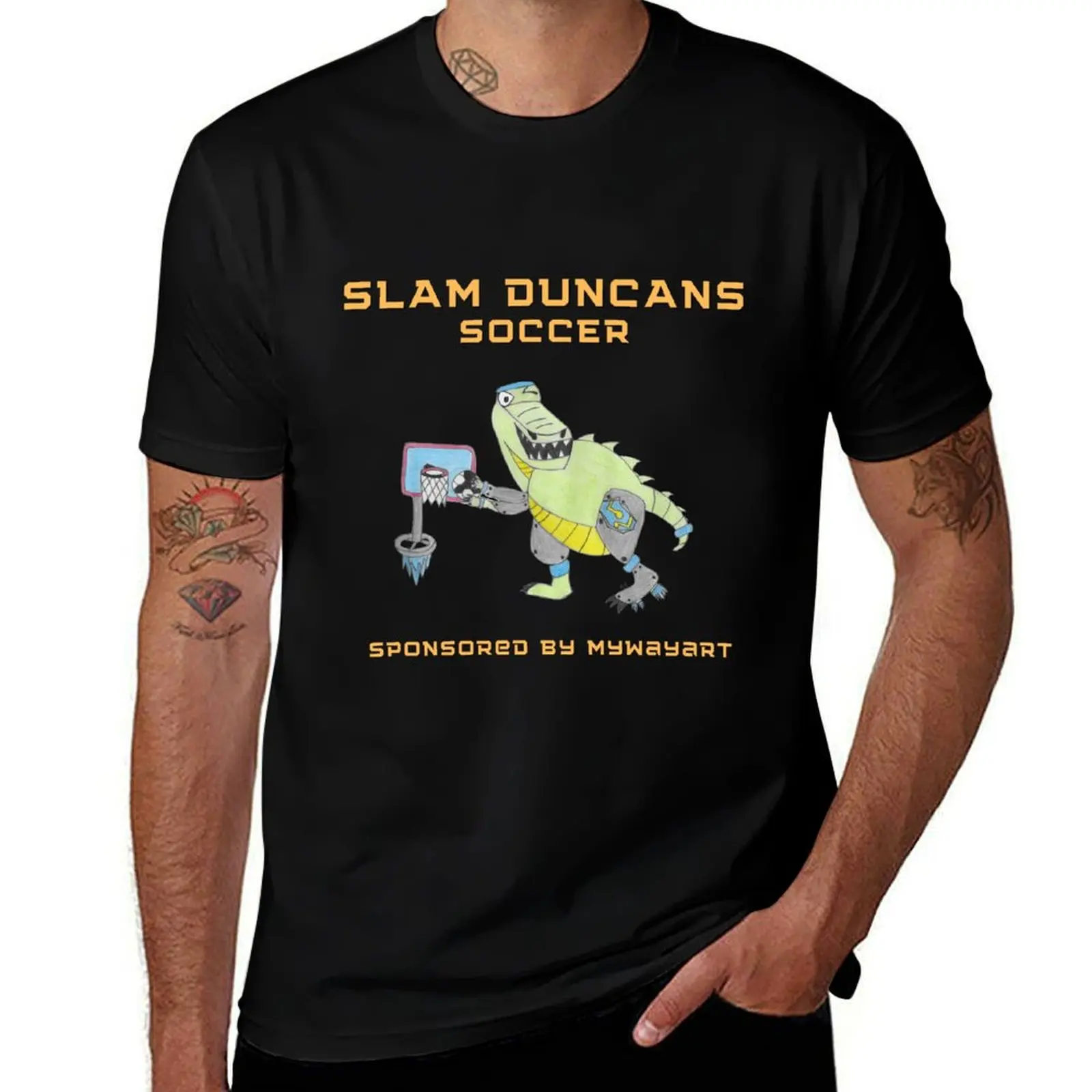 Slam Duncans Soccer T-Shirt plus sizes oversized t shirt anime figures mens designer t shirt
Slam Duncans Soccer T-Shirt plus sizes oversized t shirt anime figures mens designer t shirt