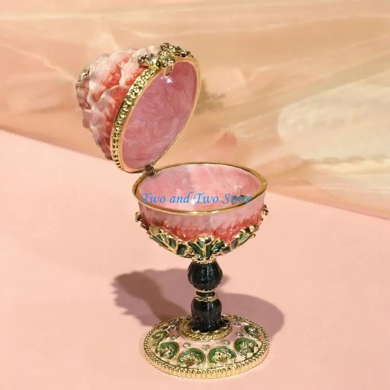 HX6F Unique Footed Eggs Shaped Storage Case Measuring Portable Size For Safekeeping Jewelry Items And Decorations
HX6F Unique Footed Eggs Shaped Storage Case Measuring Portable Size For Safekeeping Jewelry Items And Decorations