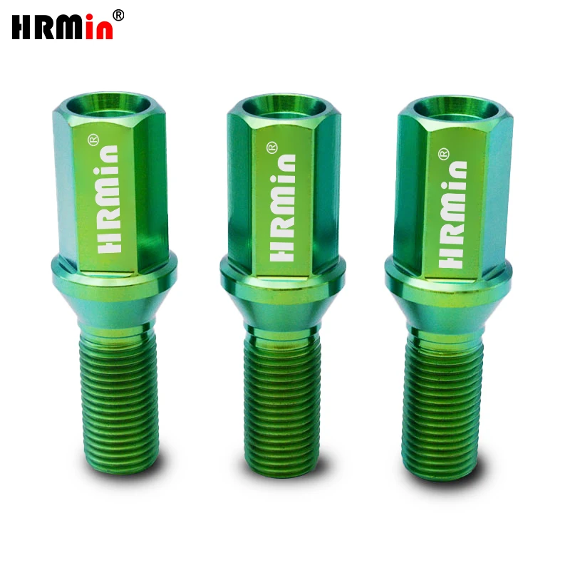 Титановые колесные болты HRMin Factory Gr5 M14x1.5x28-38мм с коническим седлом и удлиненной головкой для VW AUDI
Титановые колесные болты HRMin Factory Gr5 M14x1.5x28-38мм с коническим седлом и удлиненной головкой для VW AUDI