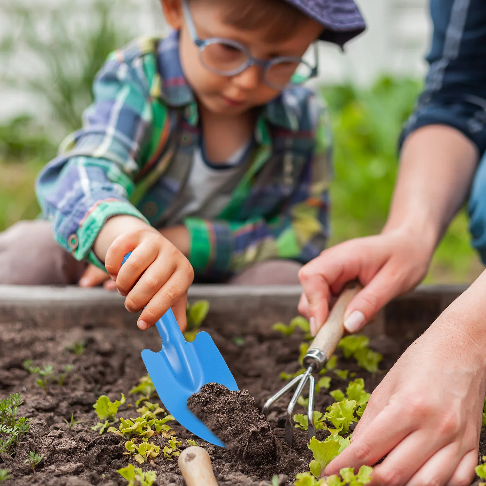 Набор из 5 ярких мини-лопаток для садоводства: удобные инструменты для пересадки растений, работы с почвой, кемпинга и садоводства
Набор из 5 ярких мини-лопаток для садоводства: удобные инструменты для пересадки растений, работы с почвой, кемпинга и садоводства