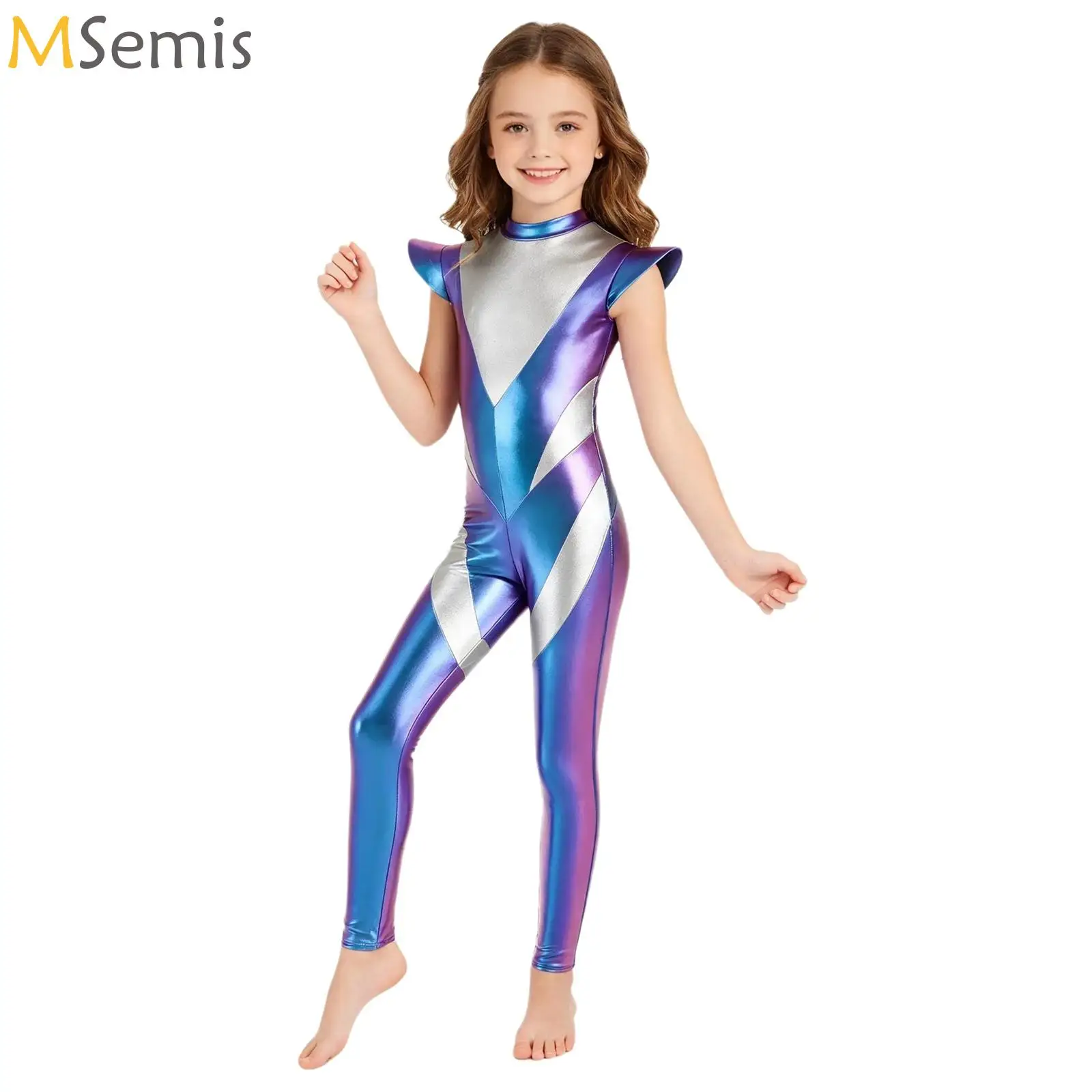 Alien Cosplay Costume Outfits Boys Girls Metallic Shiny Alien Jumpsuit Halloween Outerspace Astronaut Full Length Bodysuit
Alien Cosplay Costume Outfits Boys Girls Metallic Shiny Alien Jumpsuit Halloween Outerspace Astronaut Full Length Bodysuit