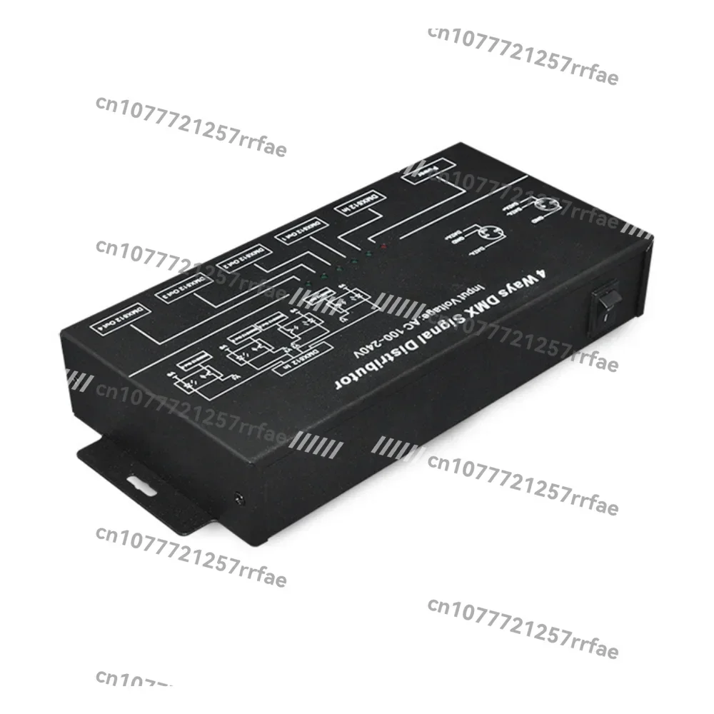 4CH DMX512 Signal Splitter 4-Way Optoelectronic Isolation Signal Amplifier For Stage Lighting
4CH DMX512 Signal Splitter 4-Way Optoelectronic Isolation Signal Amplifier For Stage Lighting