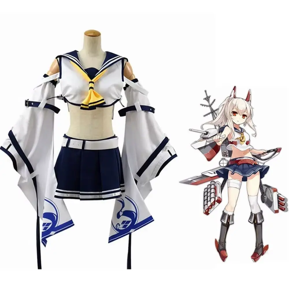 Женский костюм для косплея аниме Azur Lane Ayanami, высококачественный костюм из ПВХ для косплей-по мероприятий
Женский костюм для косплея аниме Azur Lane Ayanami, высококачественный костюм из ПВХ для косплей-по мероприятий