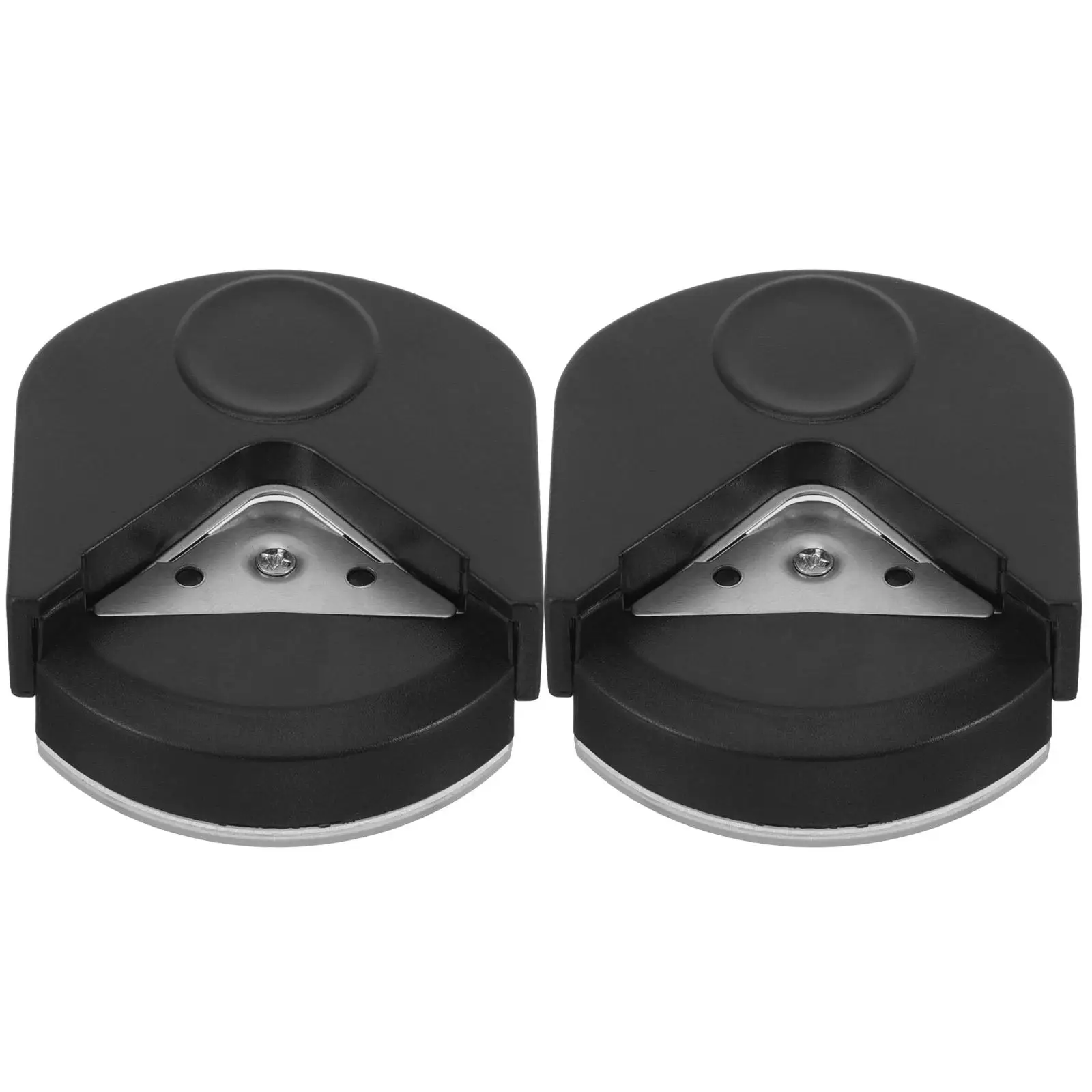 2 Pcs Corner Paper Rounder Punch Craft Shape Cutters Black Handheld Heavy Duty Rectangle Small Hole Hanging Storage Scrap
2 Pcs Corner Paper Rounder Punch Craft Shape Cutters Black Handheld Heavy Duty Rectangle Small Hole Hanging Storage Scrap