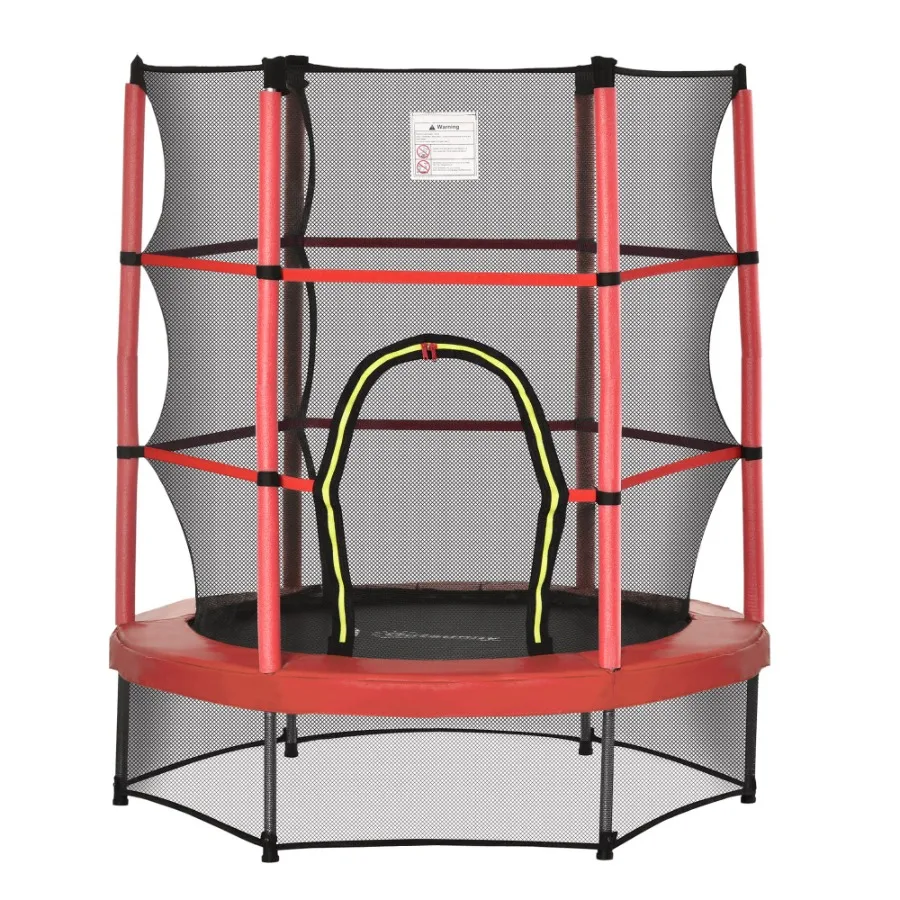 4.5FT Trampoline Jumping with Enclosure Net Springless Design and Safety Pad Trampoline for Ages 3 to 6
4.5FT Trampoline Jumping with Enclosure Net Springless Design and Safety Pad Trampoline for Ages 3 to 6