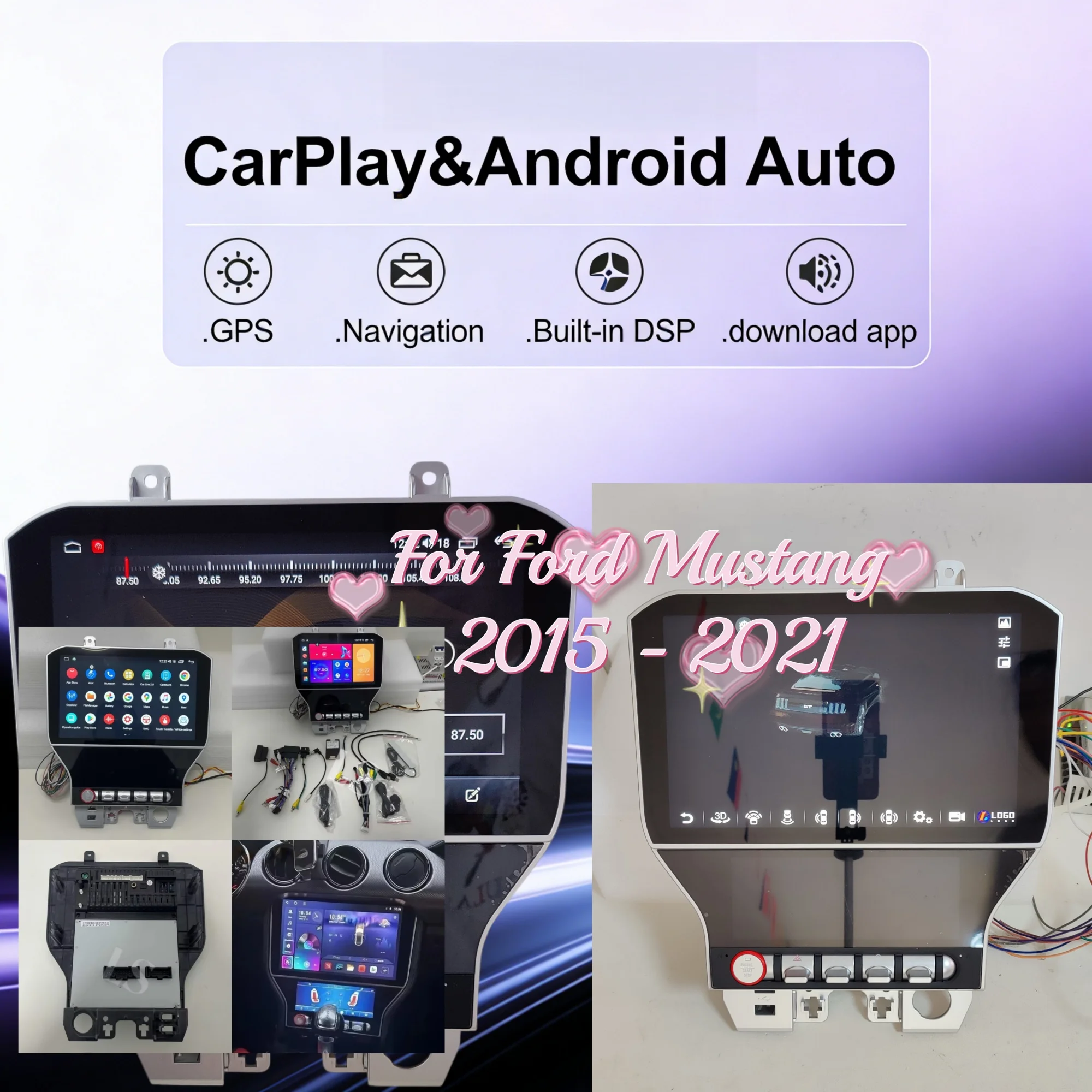 11.5“ Android Systems Screen For Ford Mustang 2015 - 2021 Car Radio Multimedia Player Stereo Carplay GPS Navigation Head Unit
11.5“ Android Systems Screen For Ford Mustang 2015 - 2021 Car Radio Multimedia Player Stereo Carplay GPS Navigation Head Unit