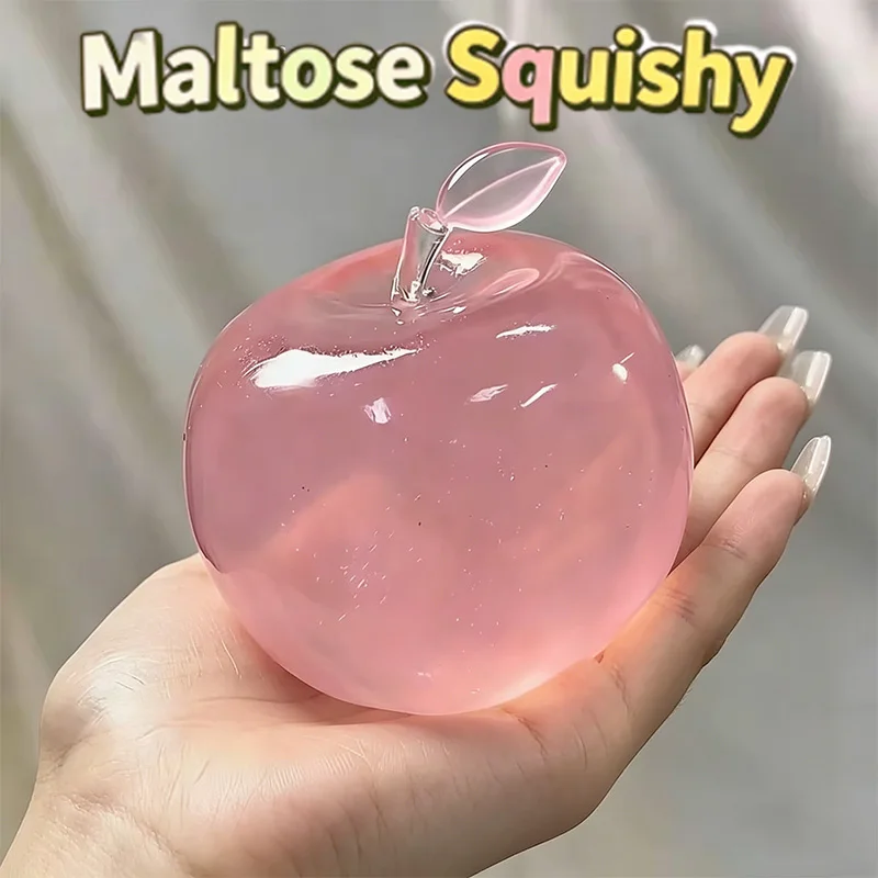 Pink Apple Squishy Toy Stress Relief Ball , Soft Fidget Sensory Toy Simulated Slow Rebound Squeeze Toy ,Perfect Fidget Fans Gift
Pink Apple Squishy Toy Stress Relief Ball , Soft Fidget Sensory Toy Simulated Slow Rebound Squeeze Toy ,Perfect Fidget Fans Gift