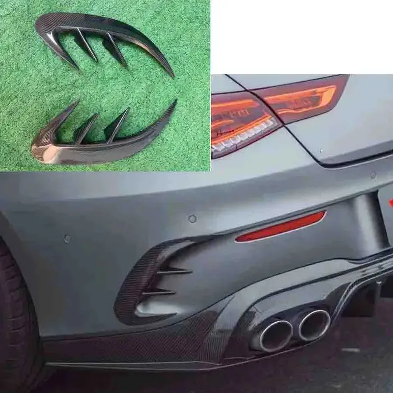 For Mercedes Benz CLA Class W118 CLA200 220 CLA45 CLA35 Carbon fiber later Car Parts Rear Bumper Spoiler Air Wind Knife Cover
For Mercedes Benz CLA Class W118 CLA200 220 CLA45 CLA35 Carbon fiber later Car Parts Rear Bumper Spoiler Air Wind Knife Cover